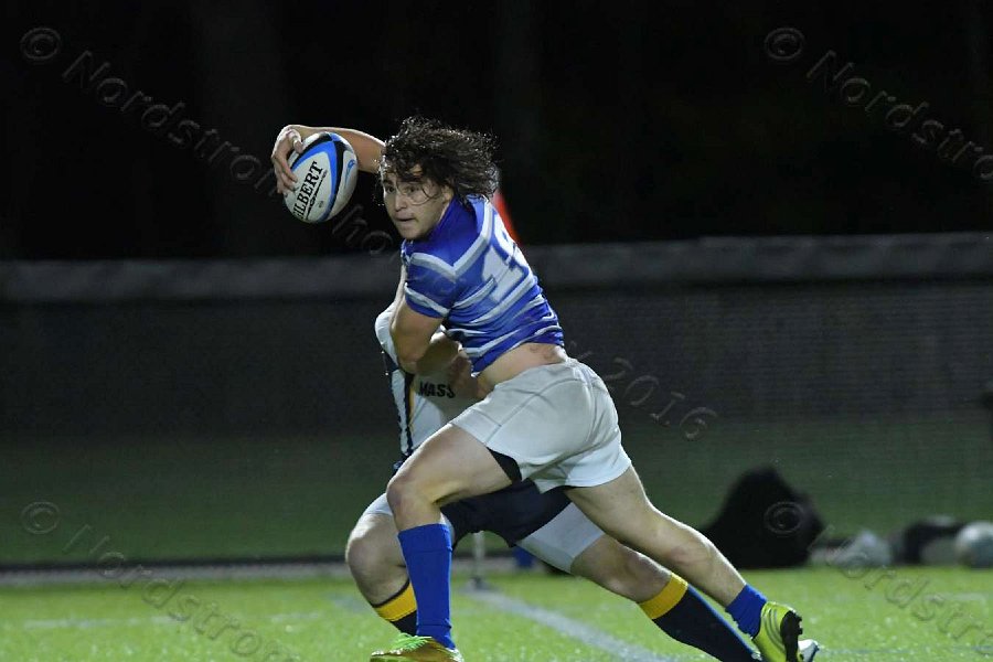 Wheaton Men\'s Rugby vs Mass Maritime.  Photo by Keith Nordstrom